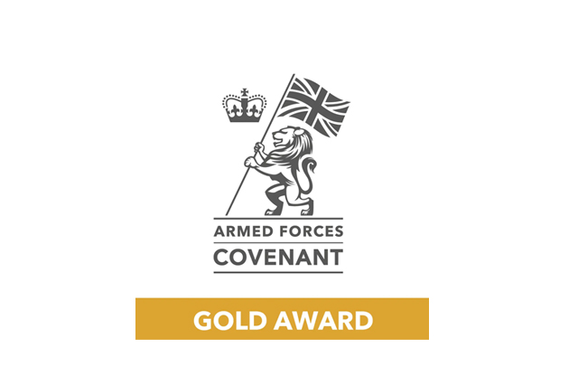 Armed Forces Gold Award logo